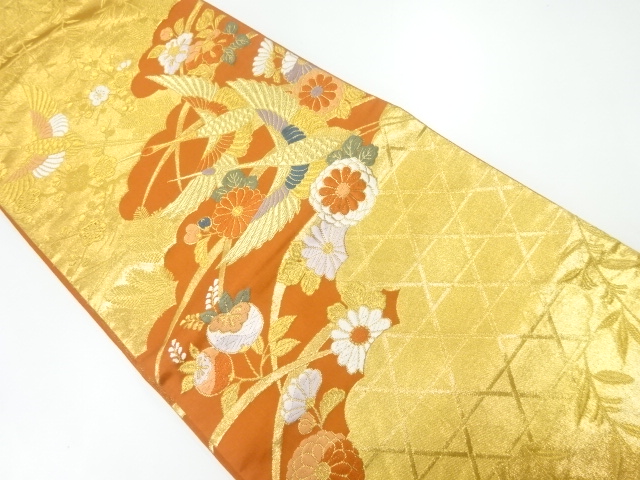 Japanese Kimono / Fukuro Obi Silk